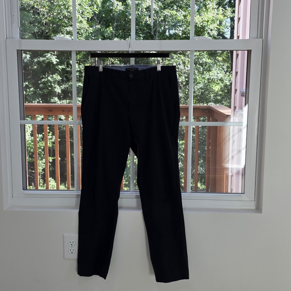 Banana Republic Men's Classic Black Trousers